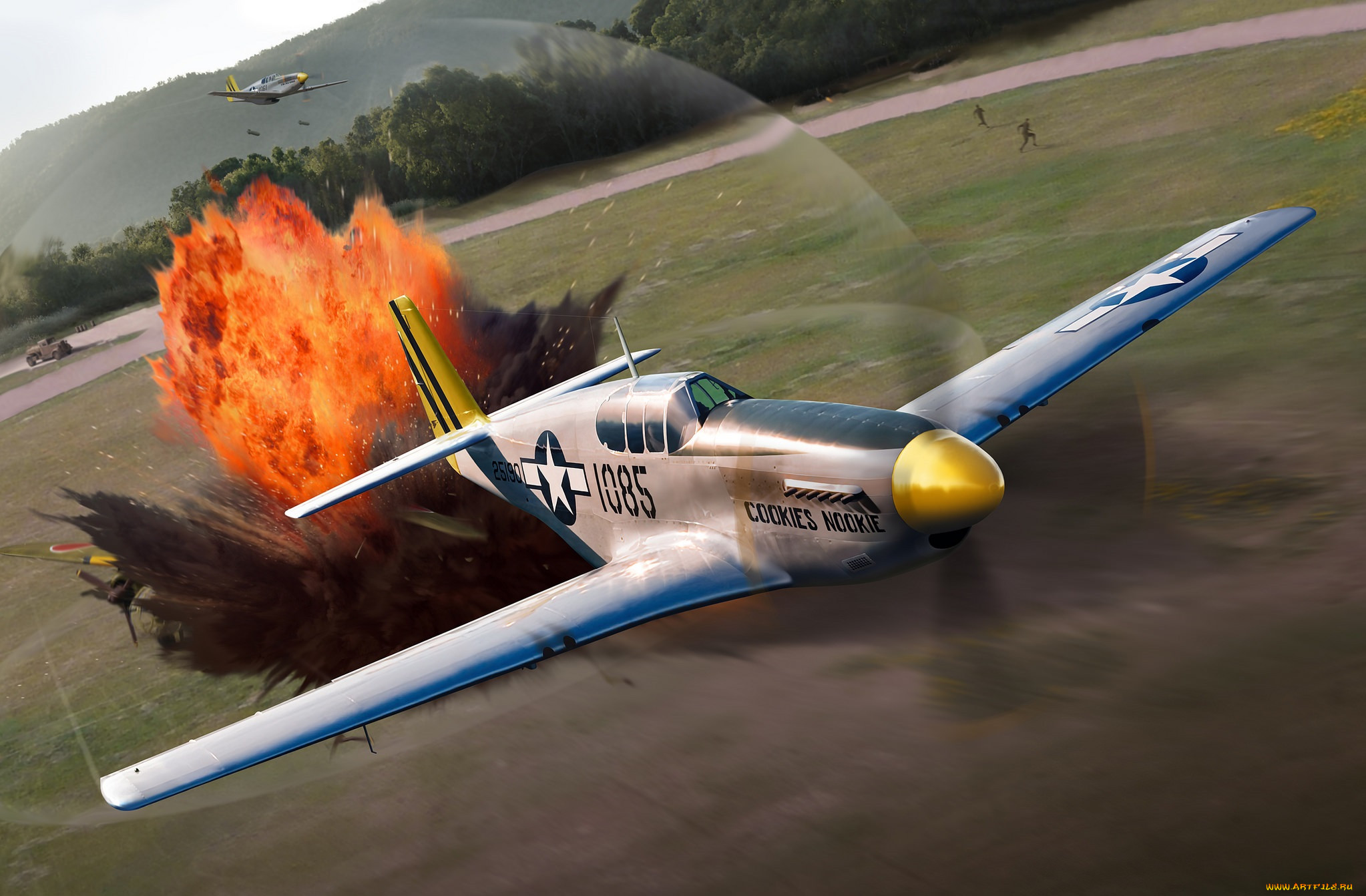 p-51c, , 3, , v-graphic, , , 
